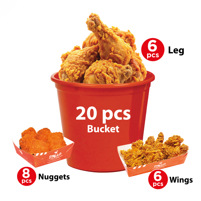 20 Pcs Bucket-2